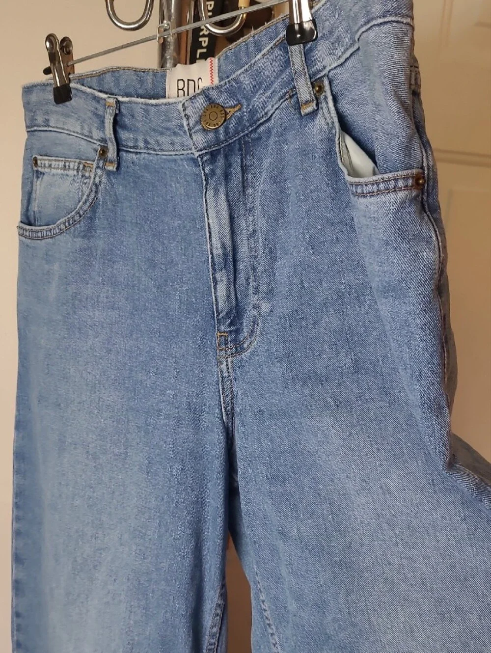 BDG Light Blue Wide Leg Jeans